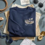 Call Sign Embroidered Sweatshirt - Retro Aviation Gift For Pilot Movie Fans embroidered-sweatshirt