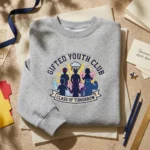 Gifted Youth Club Embroidered Sweatshirt - Mutant School Comic Academy Hoodie & T-Shirt embroidered-sweatshirt