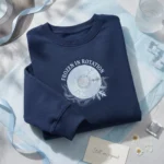 Frozen In Rotation Embroidered Sweatshirt - Icy Music Fan Gift Hoodie & Tee embroidered-sweatshirt