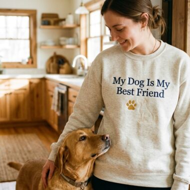 The dog is my best friend quote, rewritten for the dog who knows your whole heart Personalized Gifts for Pet Lovers That Earn a Permanent Spot in Their Daily Routine