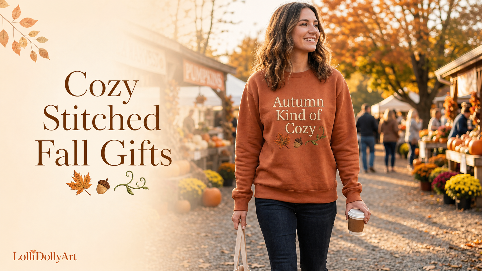 15 Embroidered Fall Sweatshirt Ideas That Feel Truly Special embroidered fall sweatshirt — lifestyle scene