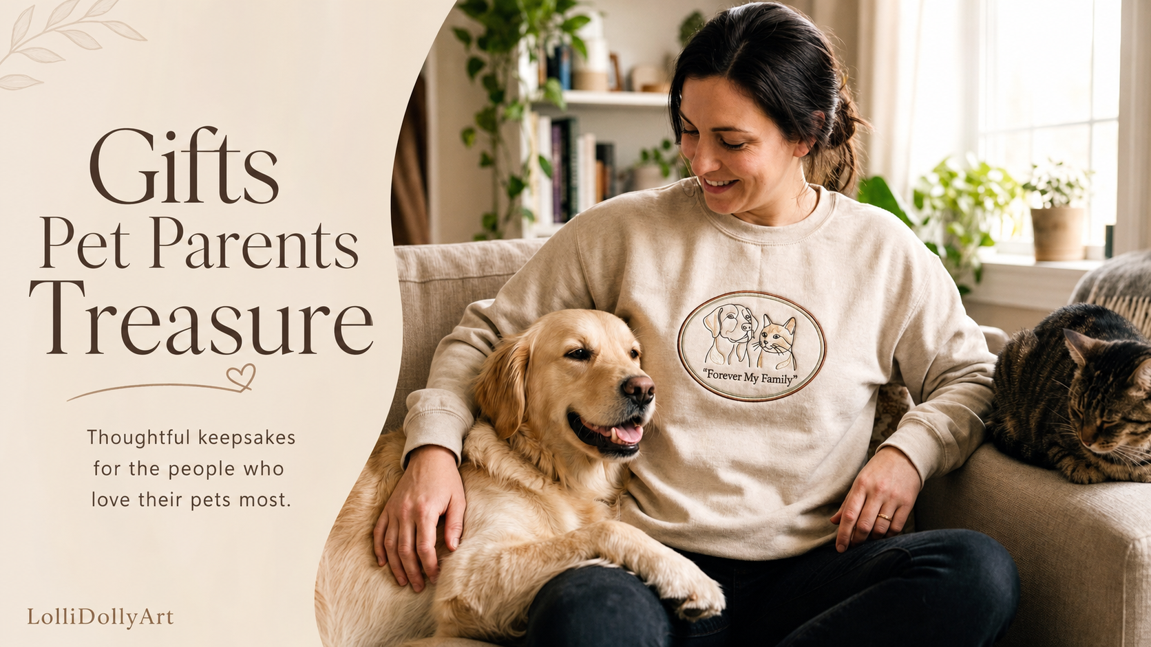 personalized gifts for pet lovers — lifestyle scene