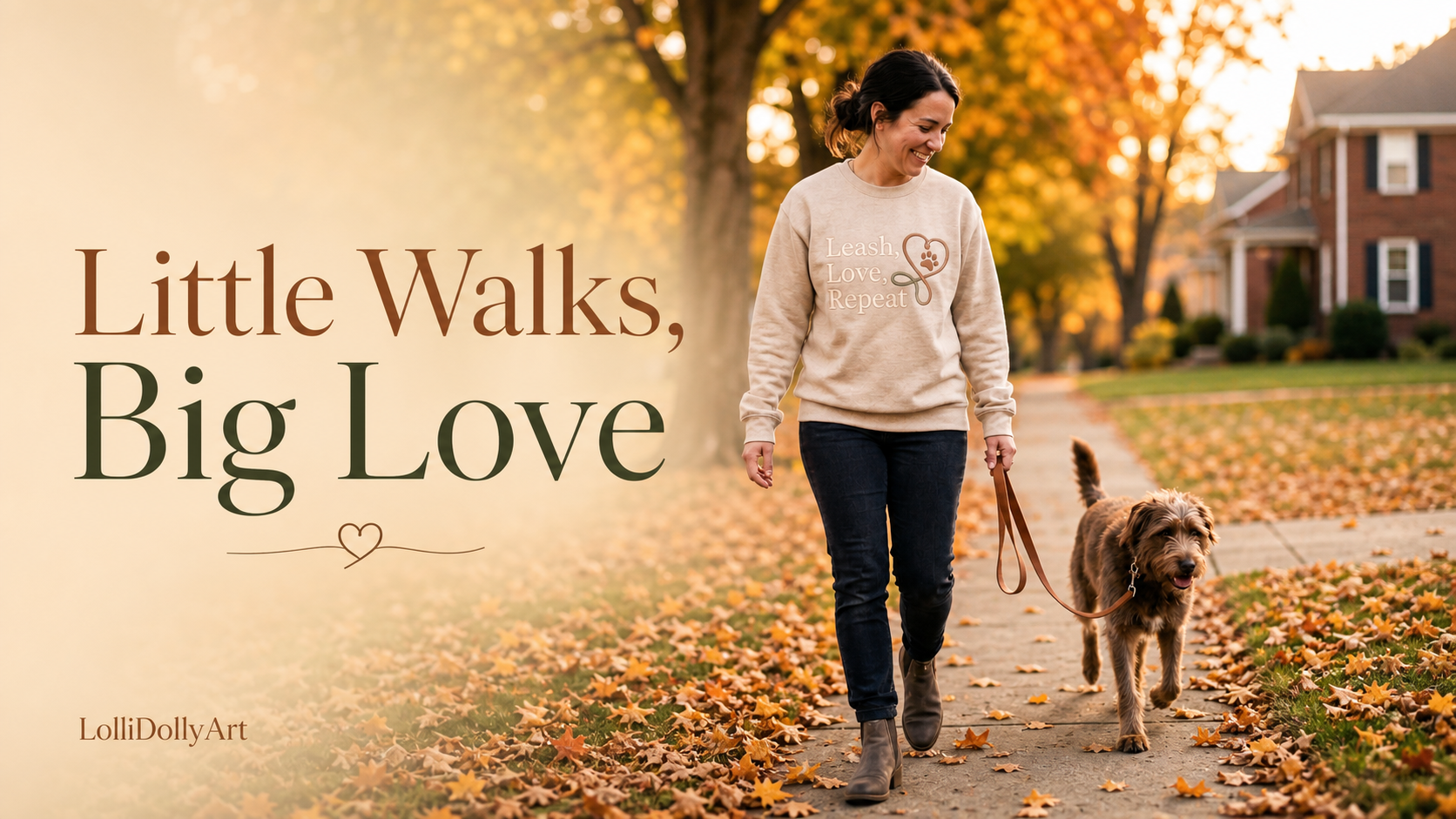 Walking with a Dog Quotes That Capture the Quiet Magic of an Everyday Walk walking with a dog quotes — lifestyle scene