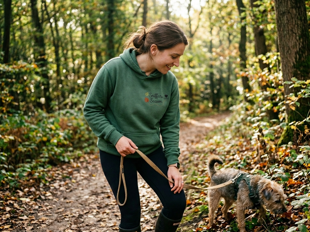Walking with a Dog Quotes That Capture the Quiet Magic of an Everyday Walk walking with a dog quotes — in-use lifestyle photo