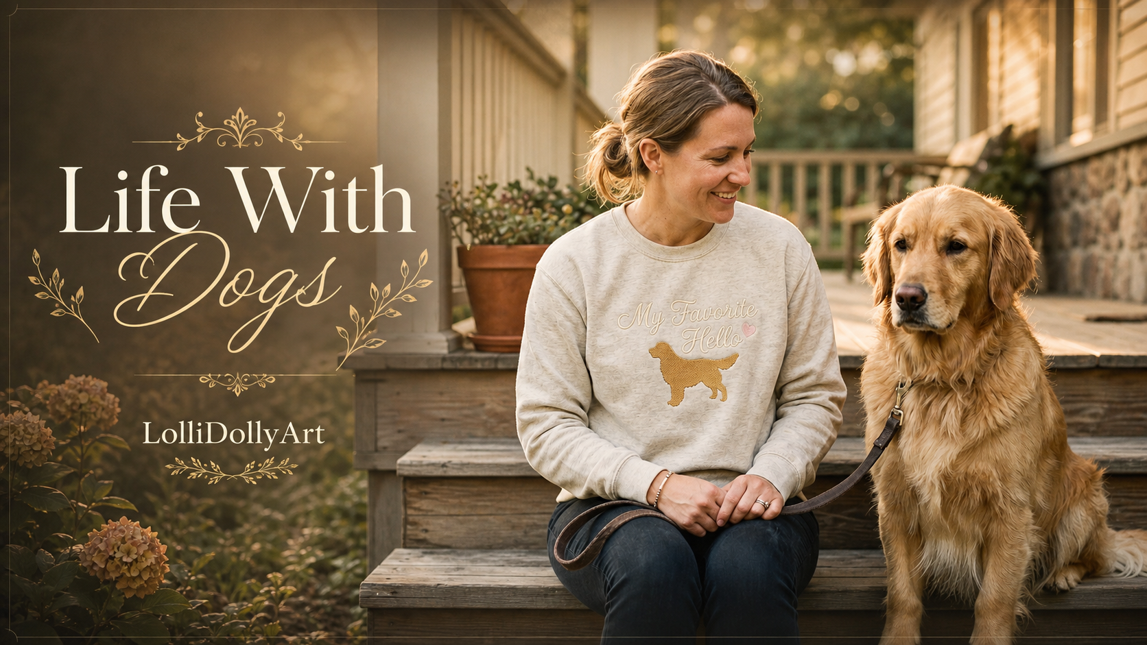 quotes about having a dog — lifestyle scene