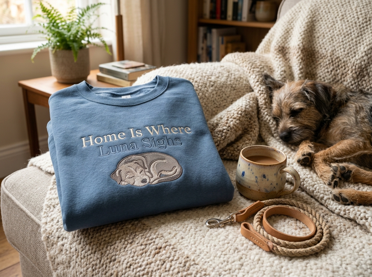 quotes about having a dog — styled lifestyle scene