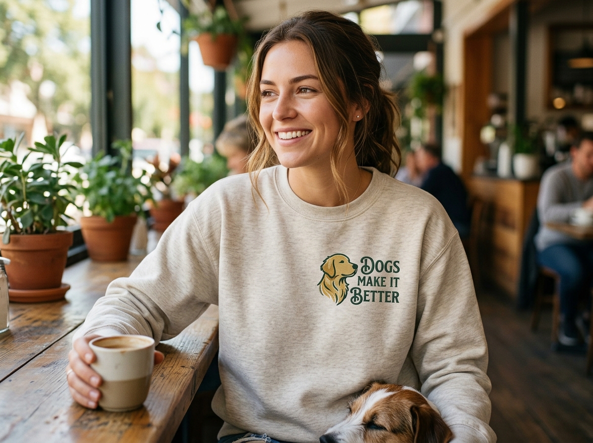 quotes about having a dog — lifestyle photo