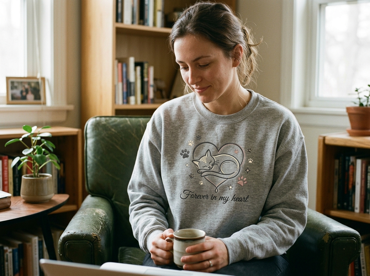 Saying goodbye to pet when the house still feels full of them saying goodbye to pet — lifestyle photo
