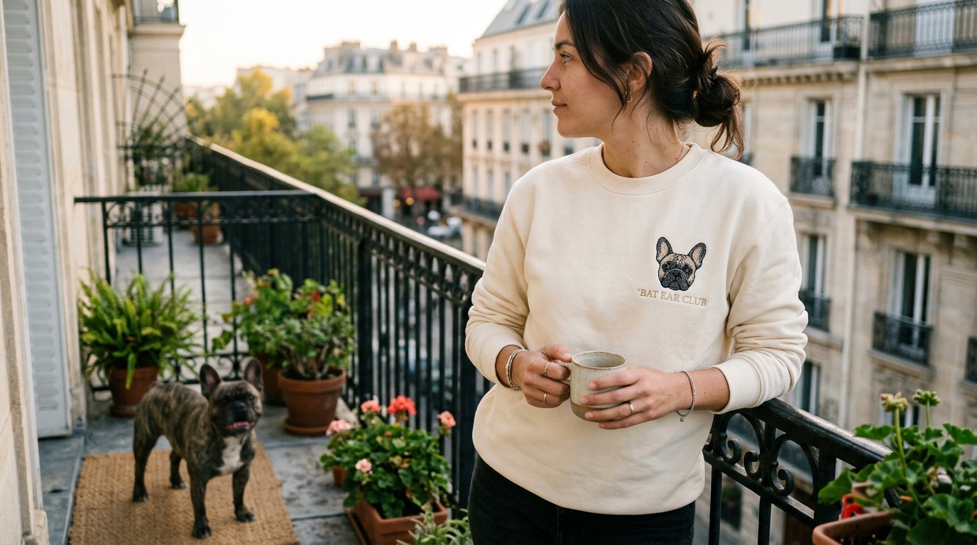 french bulldog lover — lifestyle scene