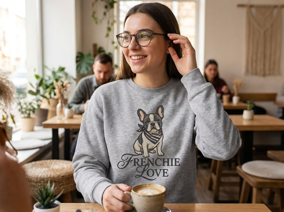 french bulldog lover — lifestyle photo