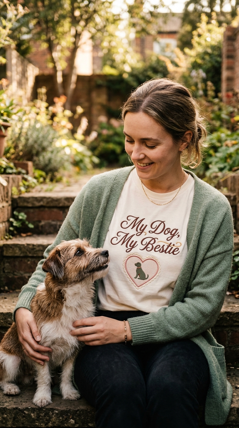 The dog is my best friend quote, rewritten for the dog who knows your whole heart dog is my best friend quote — gift inspiration