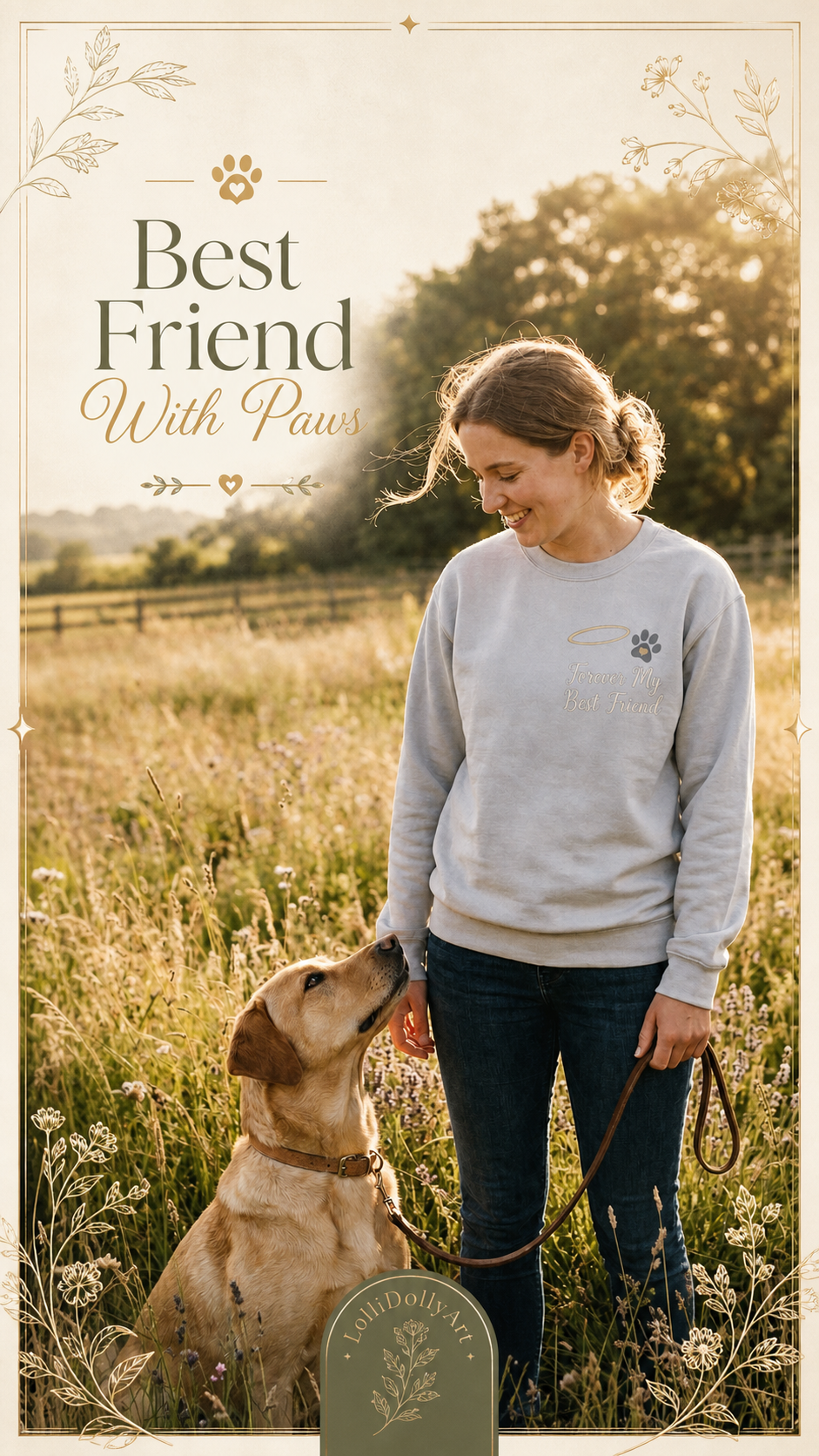 quote about dog being best friend — gift inspiration