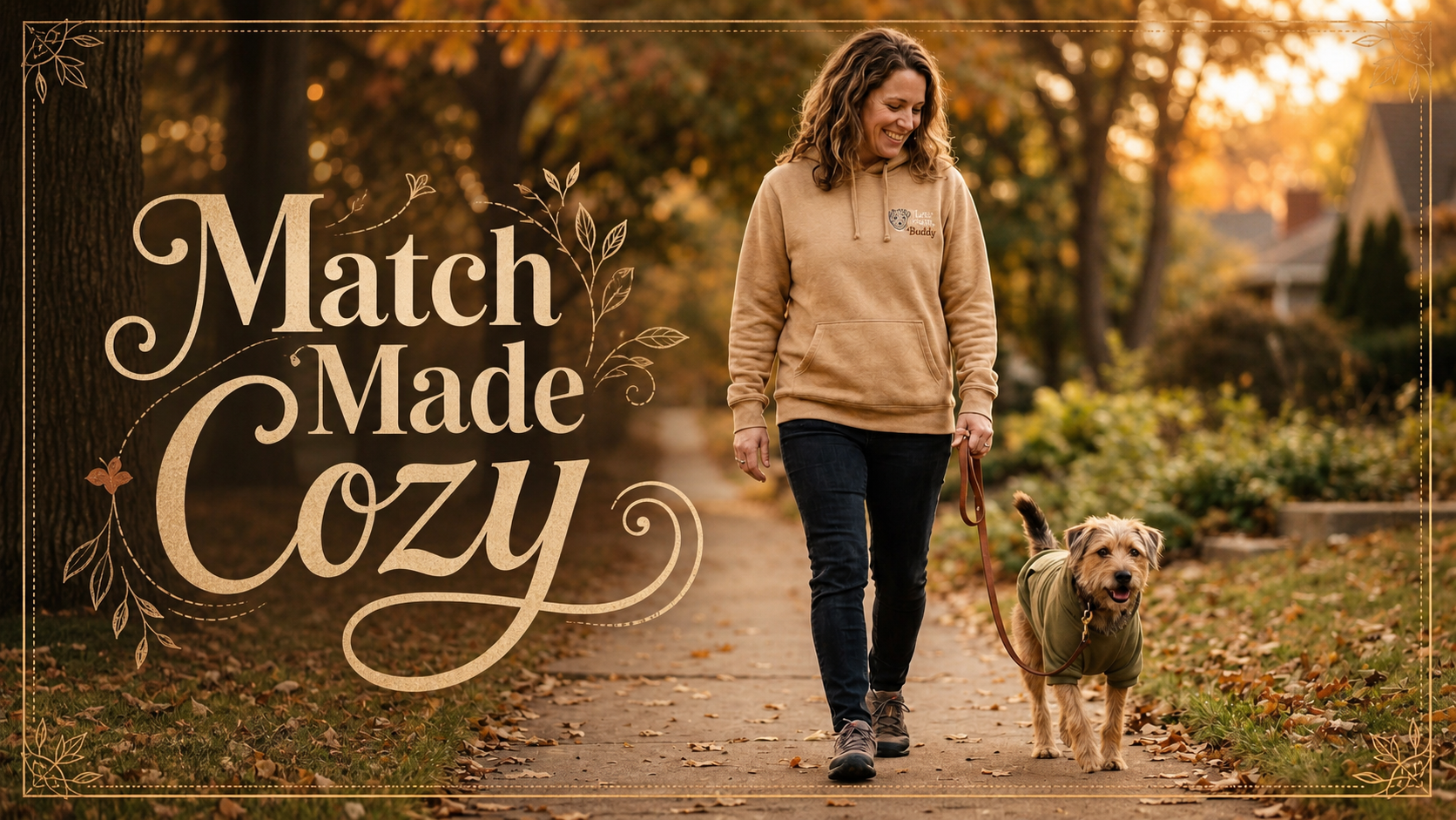 Matching Dog and Owner Hoodies That Make the Gift Feel Personal matching dog and owner hoodies — lifestyle scene