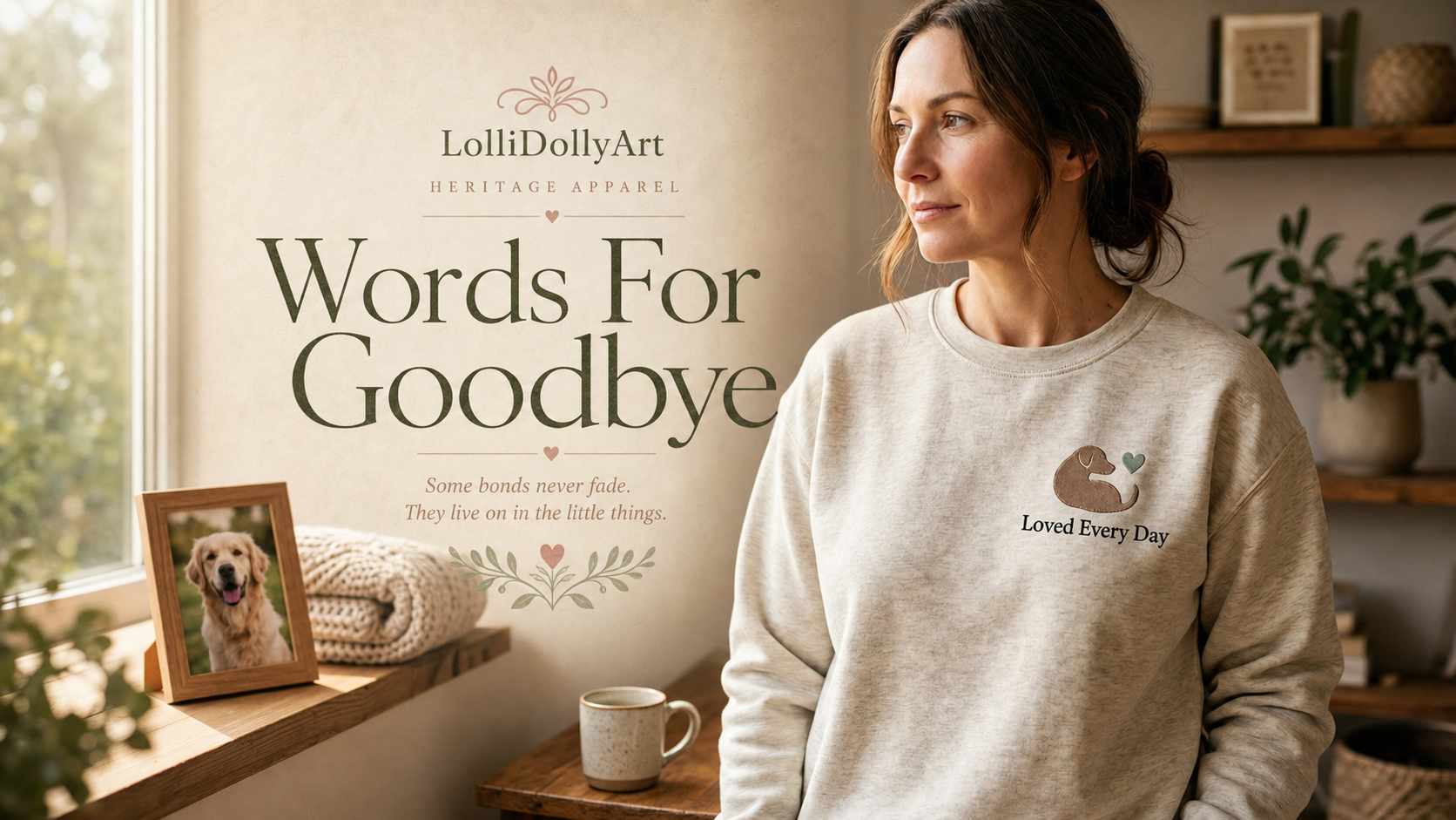 comforting words for putting a dog down — lifestyle scene