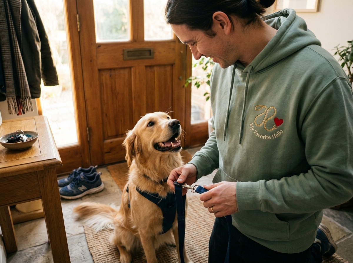 caption for a dog picture — in-use lifestyle photo