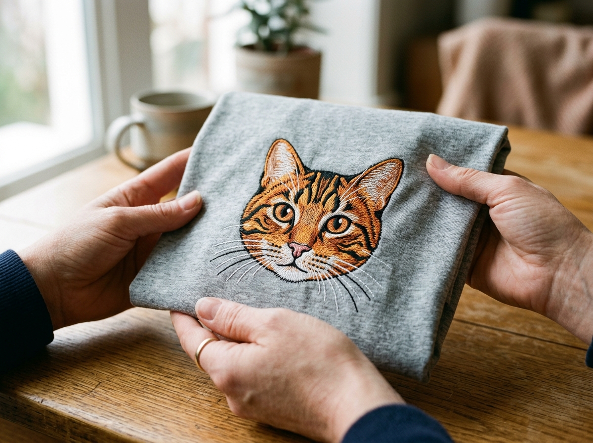 The Tshirt With Pet Photo That Won't Disappoint: A Realistic Buying Guide tshirt with pet photo — in-use lifestyle photo
