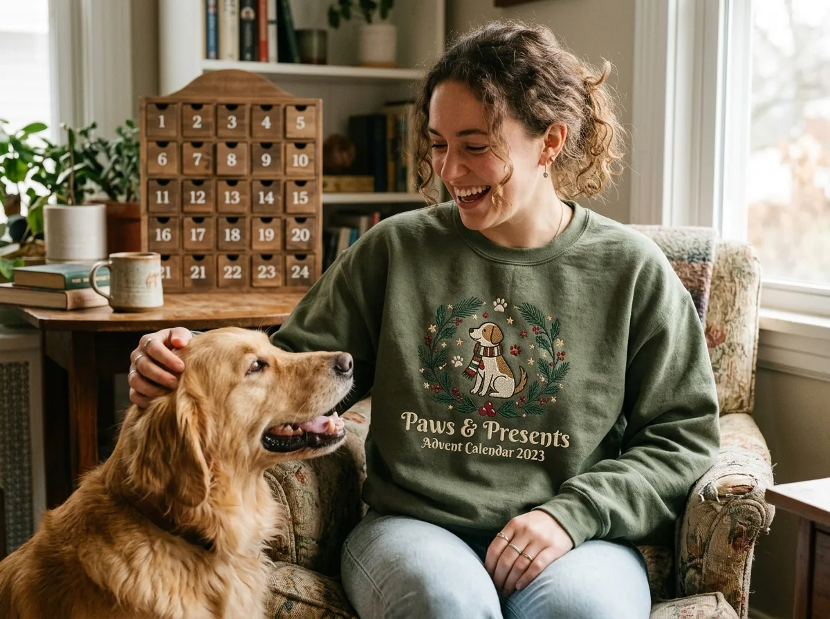 dog lovers advent calendar — lifestyle photo
