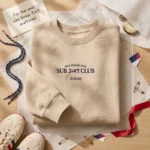 Sub 343 Club, 3 42 66 - Josh Kerr Embroidered Sweatshirt embroidered-sweatshirt
