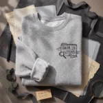 Batman 2 Gotham Case File Embroidered Sweatshirt - Detective Noir embroidered-sweatshirt