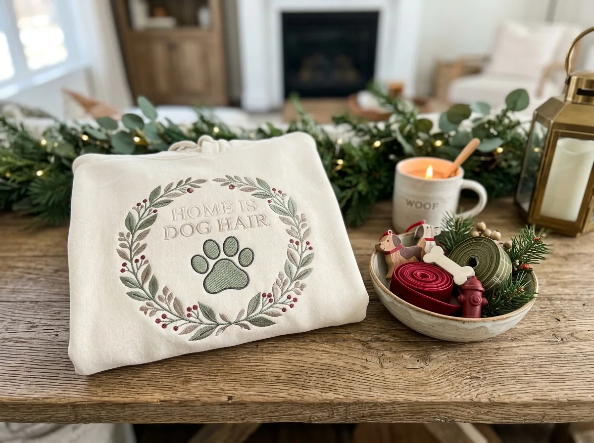 Dog Lover Ornaments Worth Hanging Every Year dog lover ornaments — styled lifestyle scene