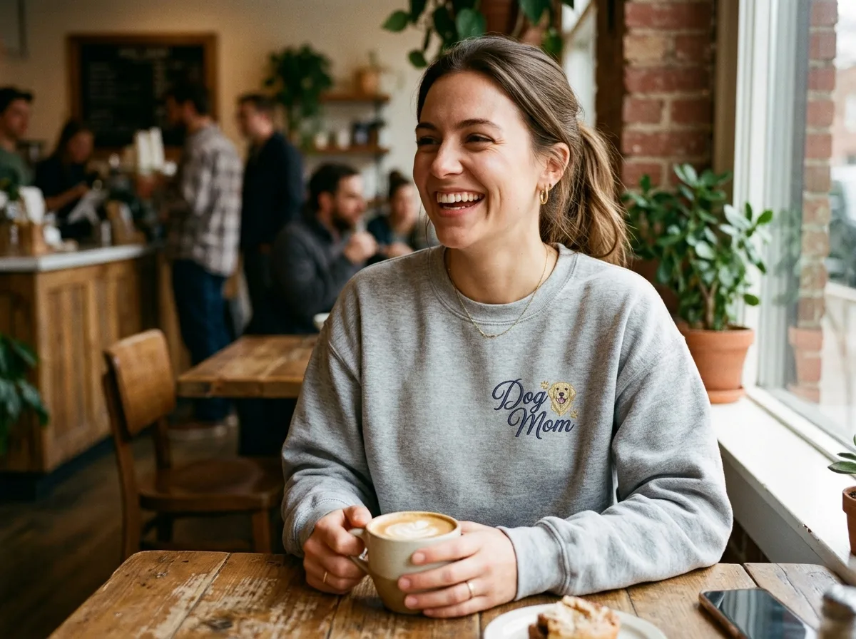 dog mom caption — lifestyle photo
