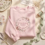 Grandkids Names Personalized Grandma Embroidered Sweatshirt embroidered-sweatshirt