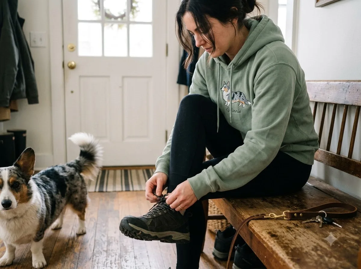 best gifts for corgi lovers — in-use lifestyle photo