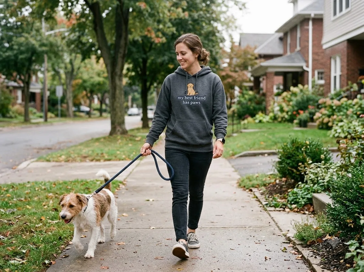 a man's best friend quote — in-use lifestyle photo