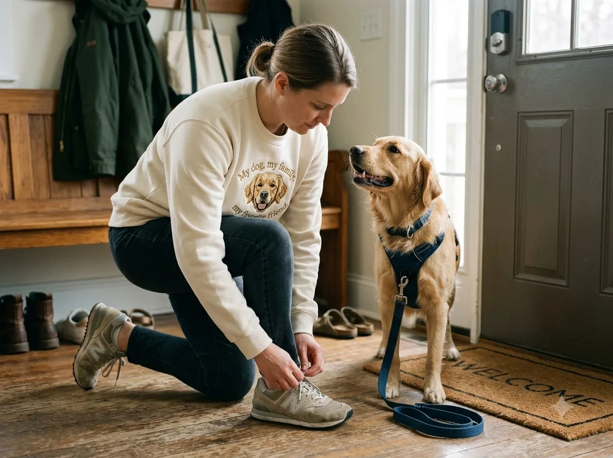 dog is your best friend quotes — in-use lifestyle photo