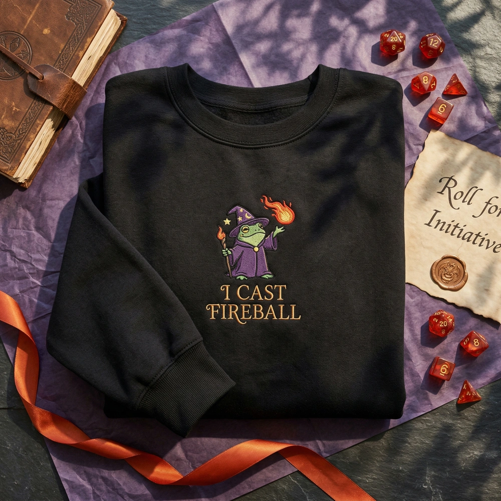 embroidered-sweatshirt Embroidered Sweatshirt