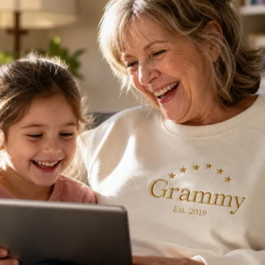 Nana vs Grammy for an Embroidered Sweatshirt: Which Name Stitches Best?