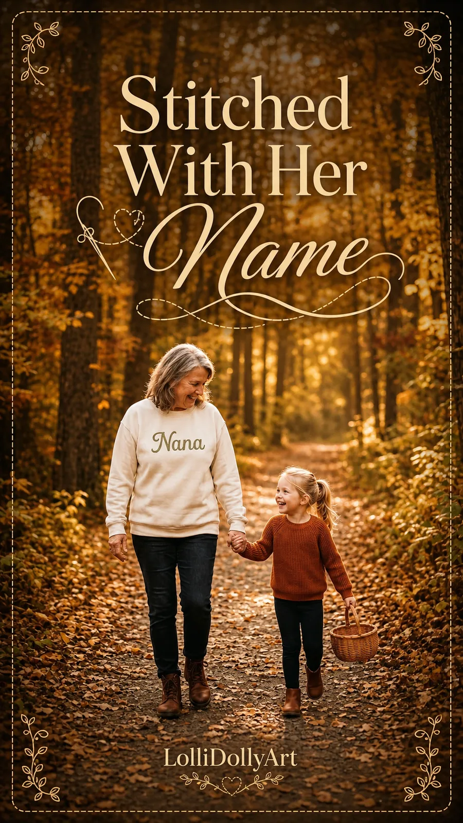 nana vs grammy for embroidered sweatshirt — gift inspiration