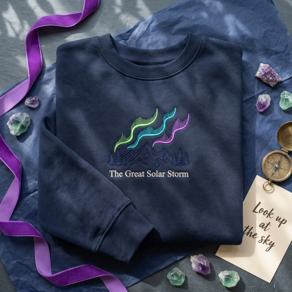 embroidered-sweatshirt Embroidered Sweatshirt