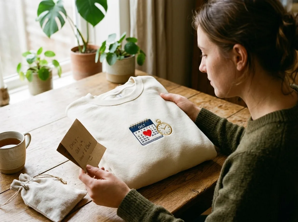 How Long Does Custom Embroidery Take? A Clear Timeline Before You Order how long does custom embroidery take — in-use lifestyle photo