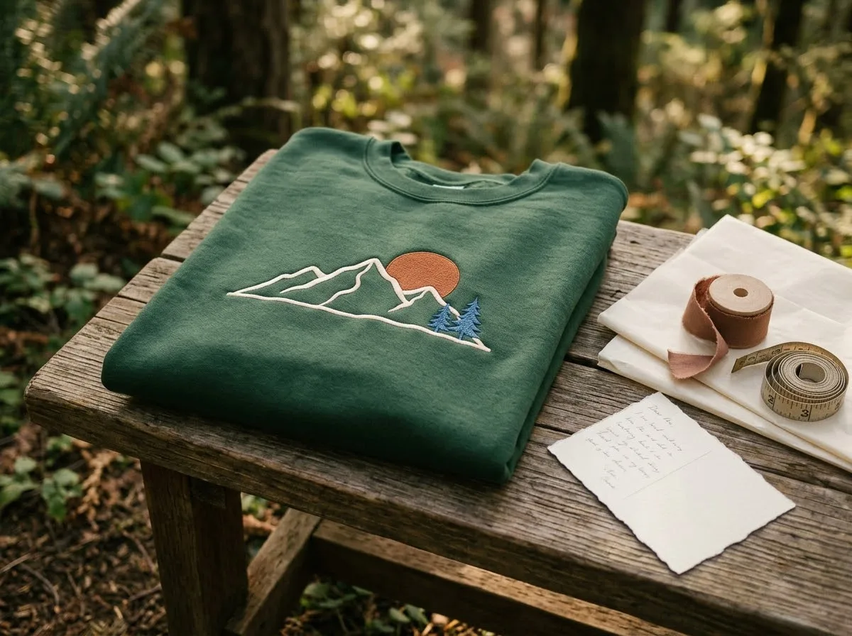 How Long Does Custom Embroidery Take? A Clear Timeline Before You Order how long does custom embroidery take — styled lifestyle scene