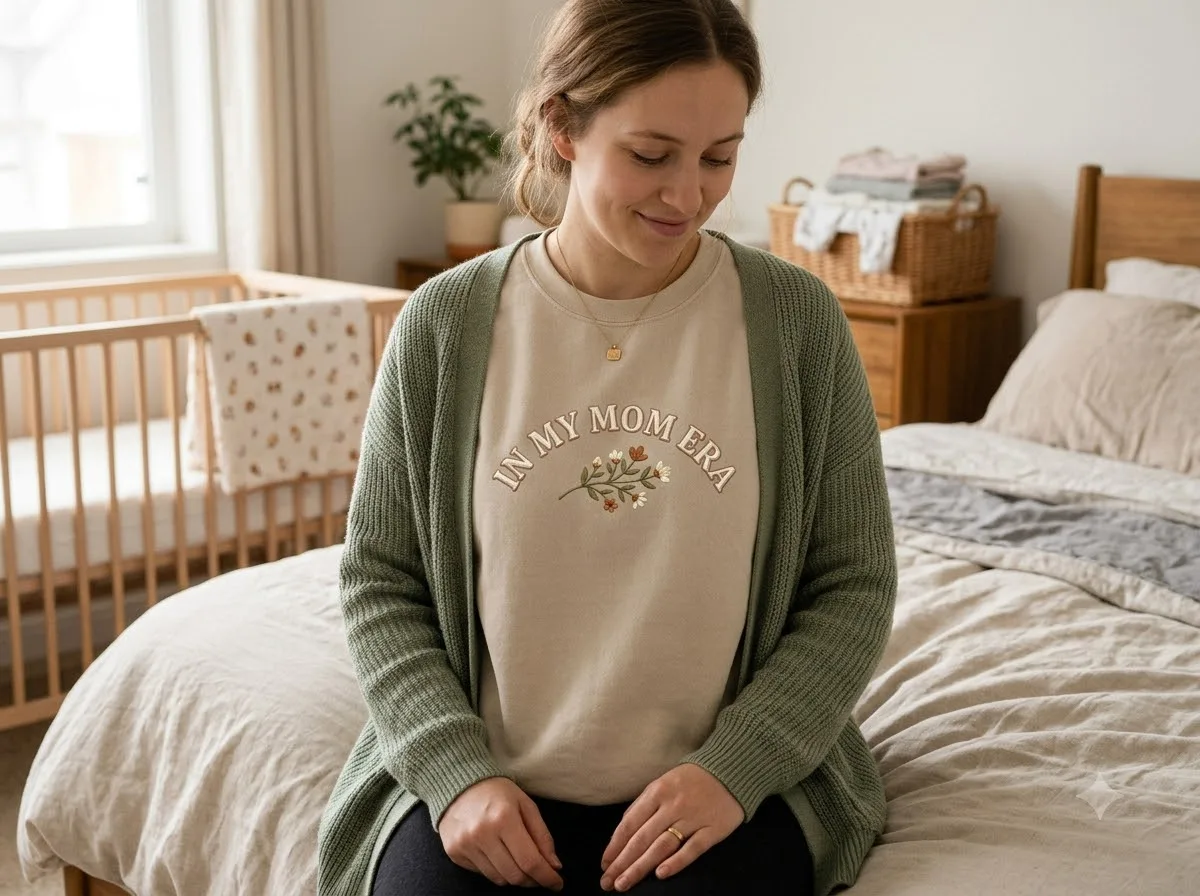 In My Mom Era Shirt: How to Pick the One She’ll Actually Wear in my mom era shirt — styled lifestyle scene