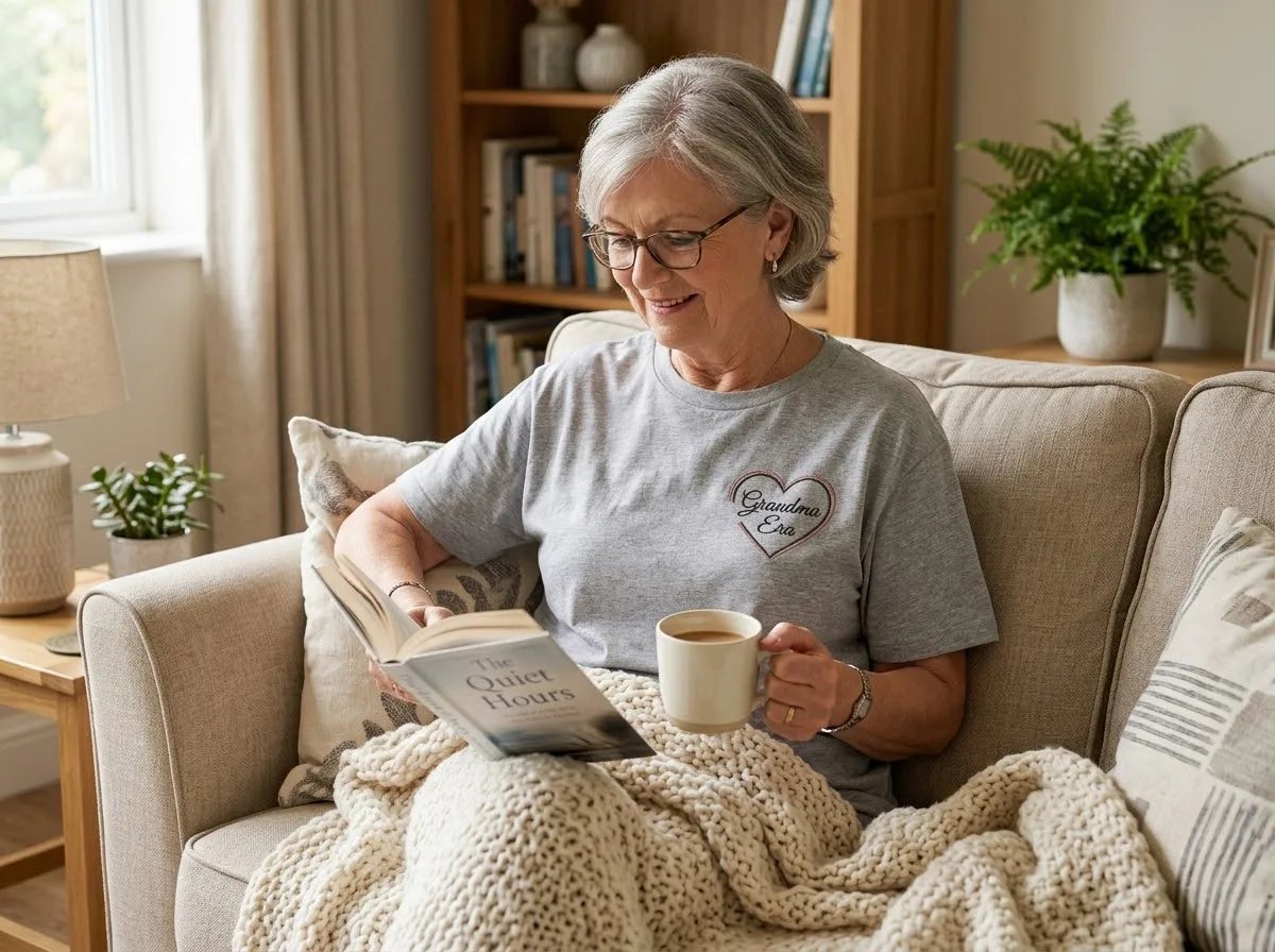 Women's Relaxed Tee Sizing for Grandma Gifts: How to Buy the Fit She’ll Actually Wear women's relaxed tee sizing for grandma gifts — styled lifestyle scene