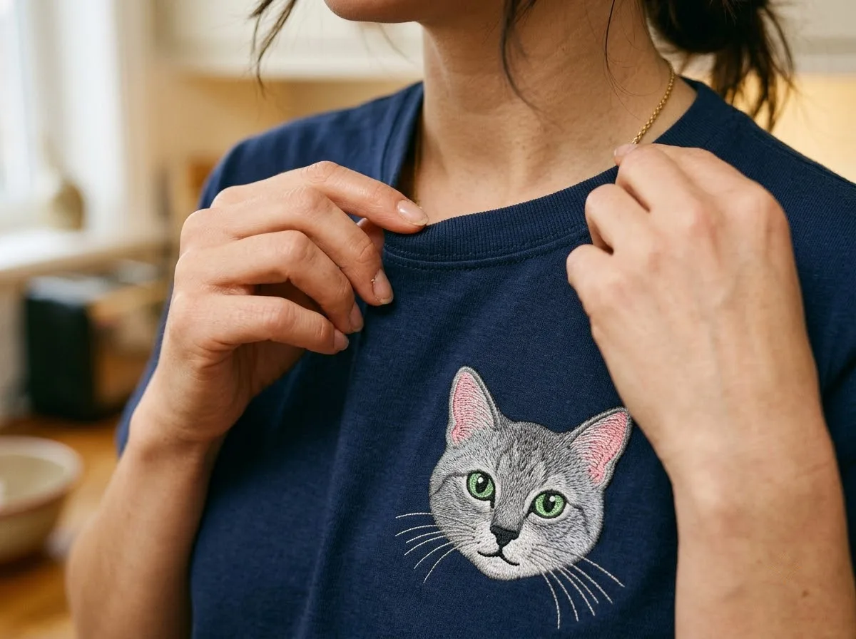 Best Fabrics for Embroidered Gift Shirts: What Actually Works best fabrics for embroidered gift shirts — in-use lifestyle photo