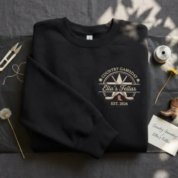 Embroidered Sweatshirt