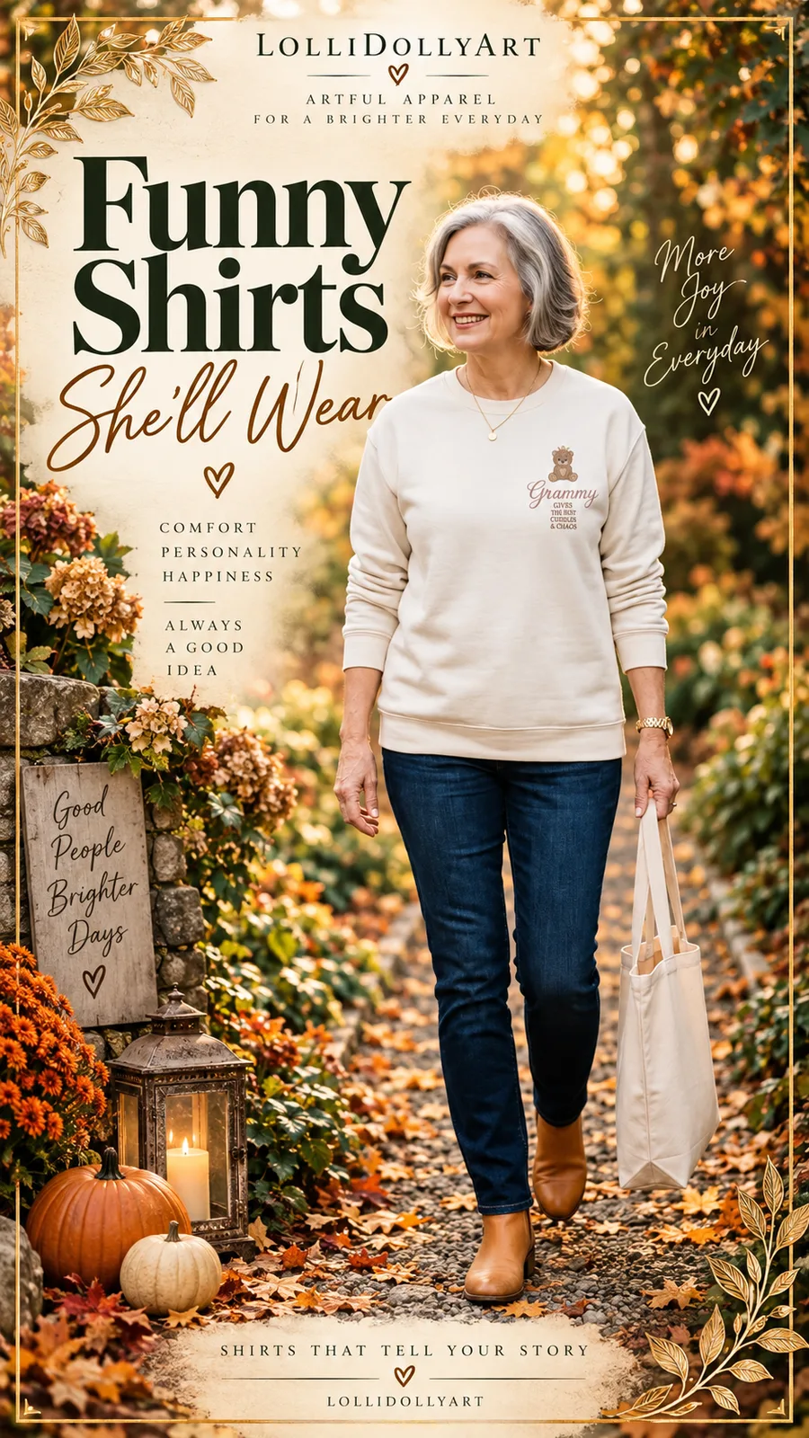 Funny Grammy Shirts: How to Pick an Embroidered Grandma Gift She'll Actually Wear funny grammy shirts — gift inspiration