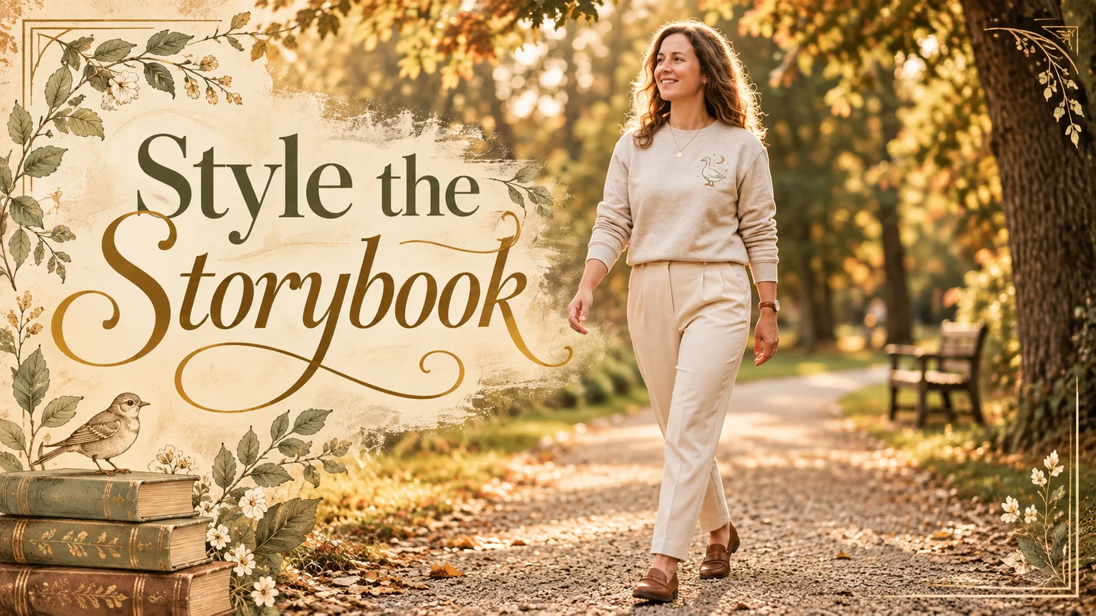 mother goose graphic tee outfit ideas — lifestyle scene