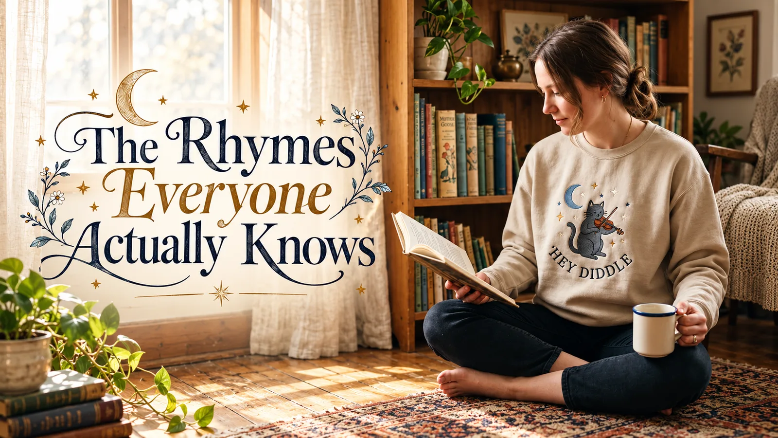 famous mother goose nursery rhymes — lifestyle scene