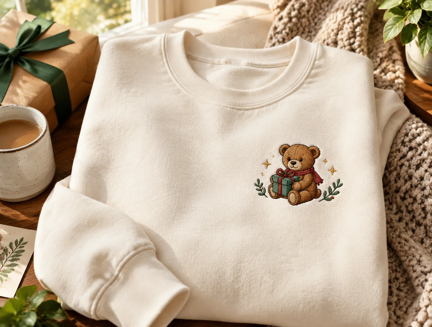 how to choose a merch gift — styled lifestyle scene