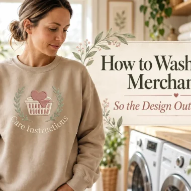 How to Wash Printed Merchandise So the Design Outlasts the Gift Streetwear Styling Tips From Someone Who Sews the Seams