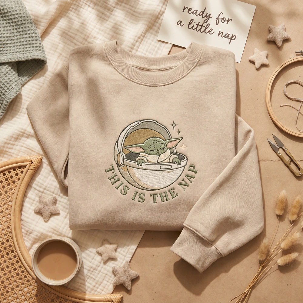embroidered-sweatshirt Embroidered Sweatshirt
