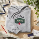 Red Sox Green Monster Embroidered Sweatshirt - Boston Baseball embroidered-sweatshirt