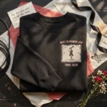 Rest In Power Lou - Lou Koller NYHC Tribute Embroidered Sweatshirt embroidered-sweatshirt
