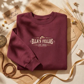 Embroidered Sweatshirt