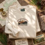 Great Smoky Mountains Embroidered Sweatshirt - National Park Gift embroidered-sweatshirt