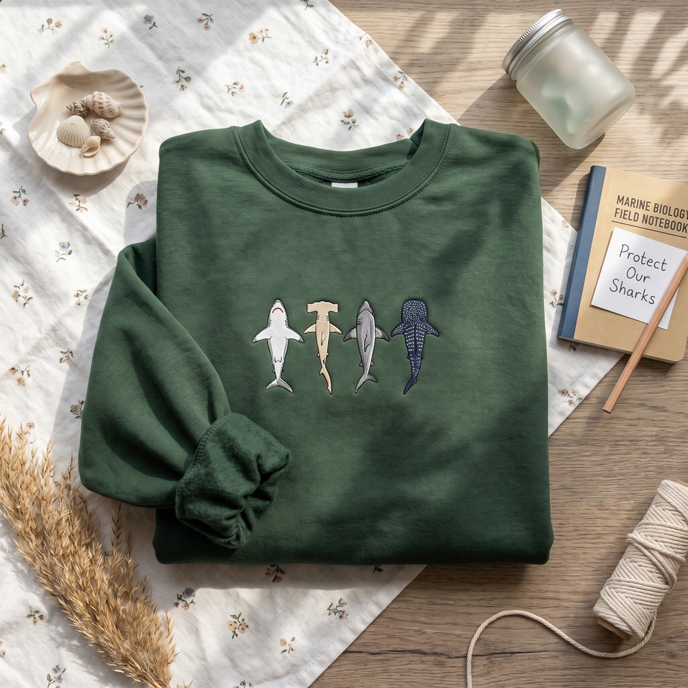 embroidered-sweatshirt Embroidered Sweatshirt